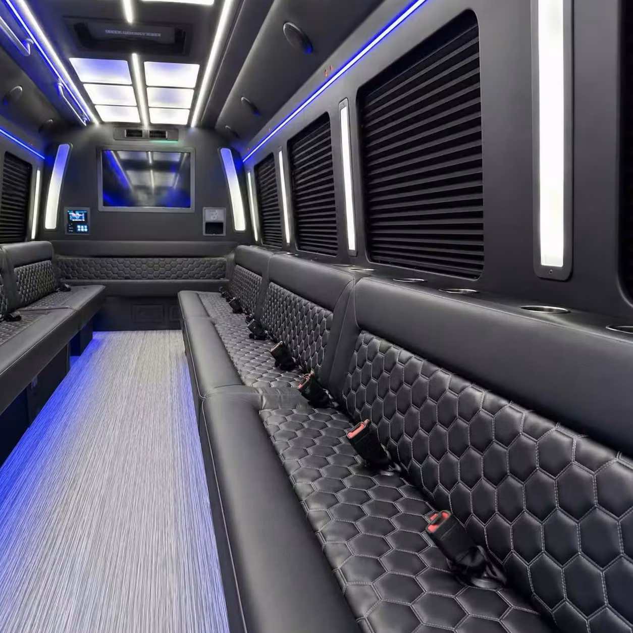 gary party bus party lighting
