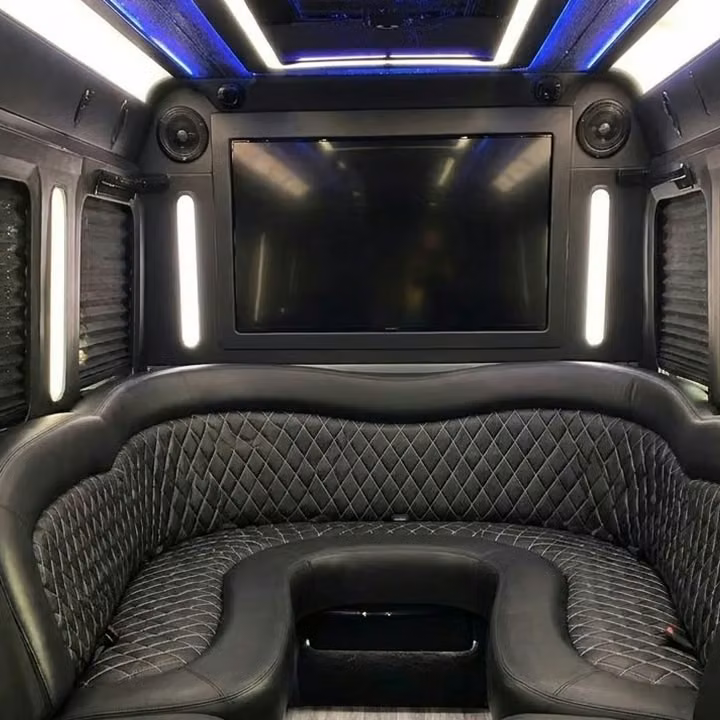 gary party bus sound system