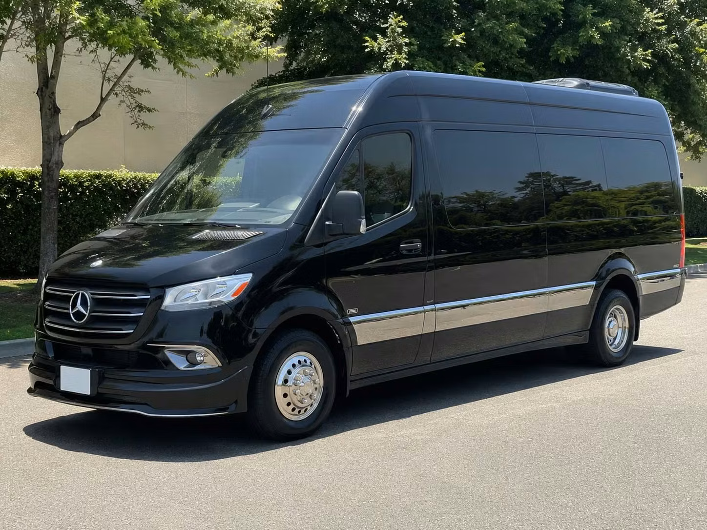 gary sprinter van rental with driver