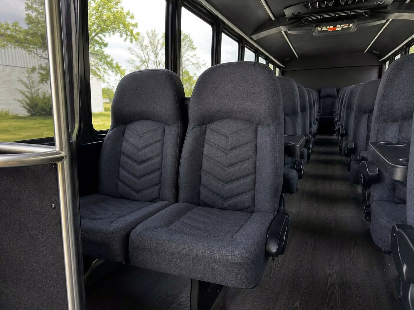 25 passenger minibus interior