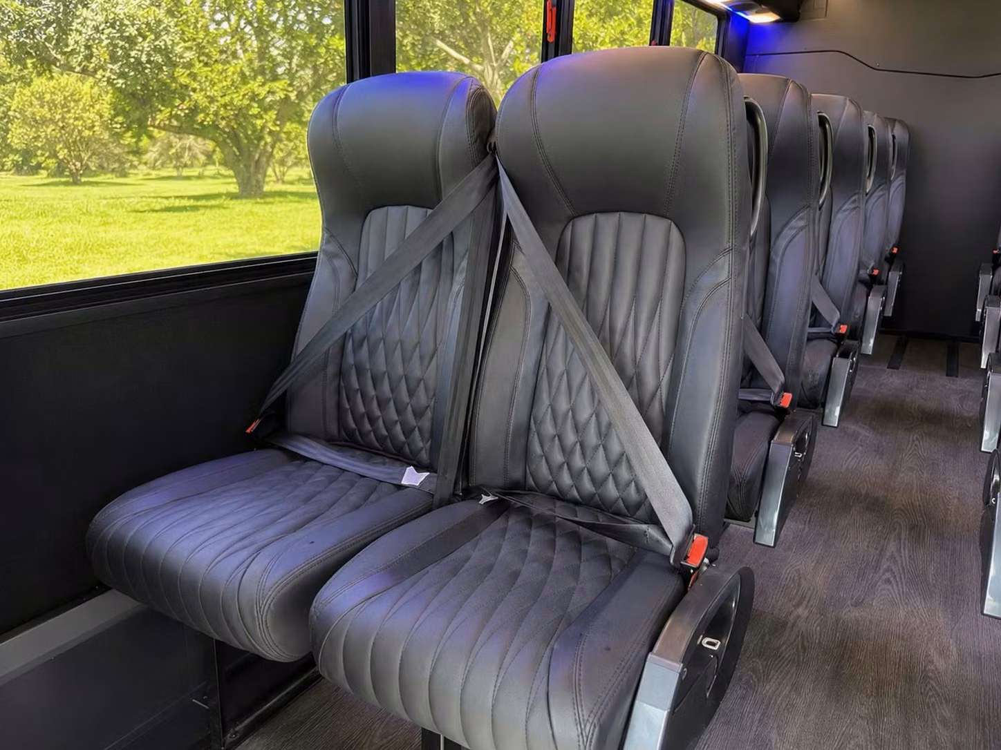 20 passenger minibus inside