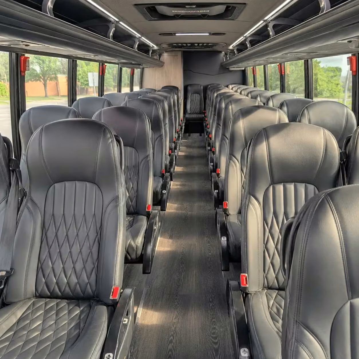 30 passenger minibus interior