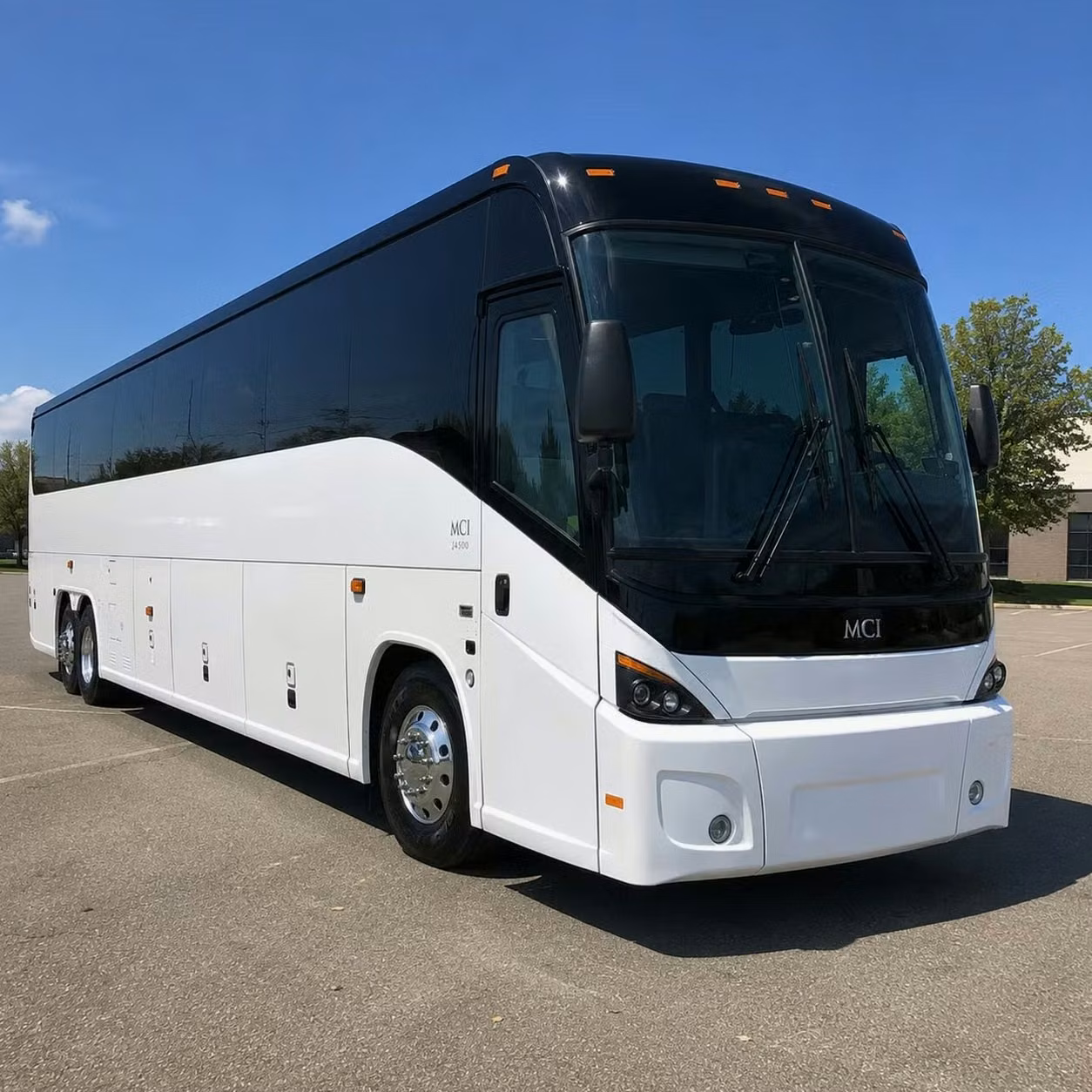 56 passenger charter bus