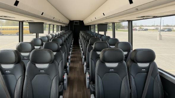 gary 20 passenger minibus inside