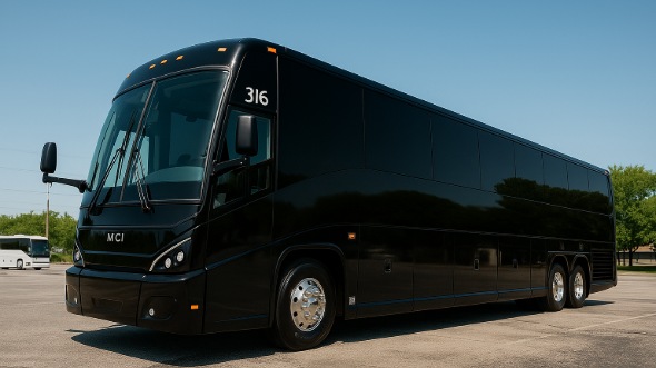 gary 56 passenger charter bus