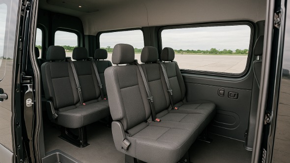 gary sprinter van with driver rental